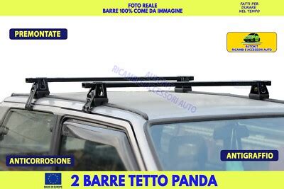 Portapacchi per Fiat su barre longitudinali