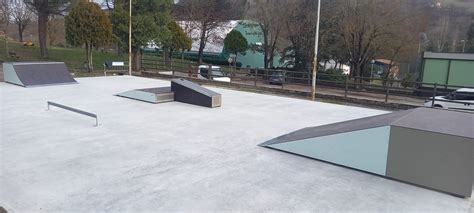 Esempio di un bank in uno skatepark
