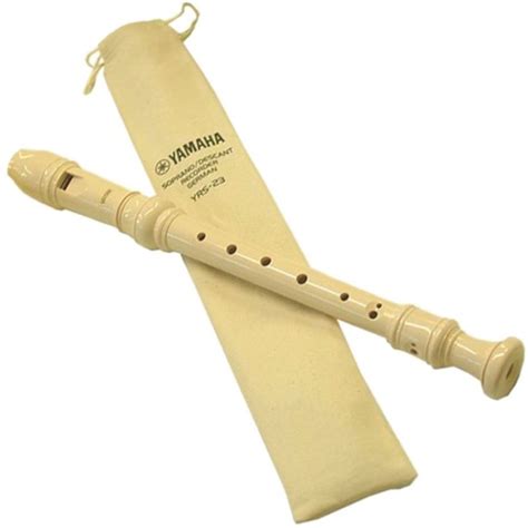 Illustrazione di un flauto dolce Yamaha YRS-23 ABS