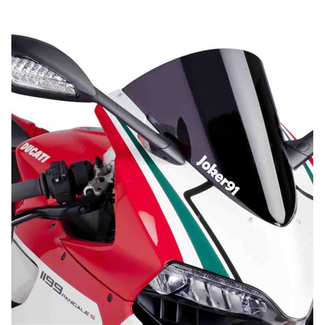 Gamme di colori disponibili per un cupolino moto