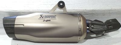 scarico akrapovic BMW GS 1200 usato spiegazione visiva