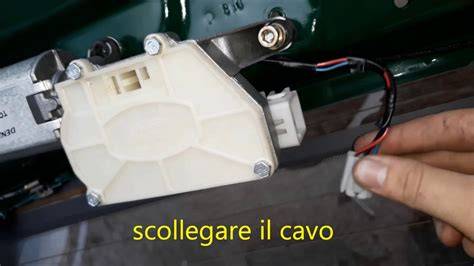 guida smontaggio motorino tergicristallo posteriore