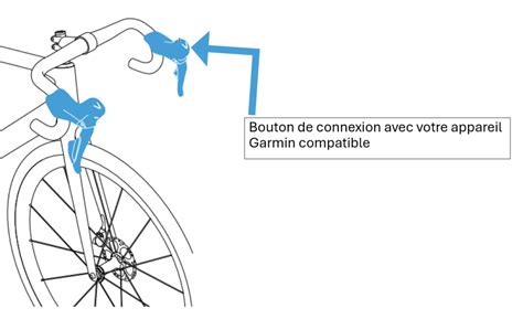 diagramma connessione Garmin e Di2