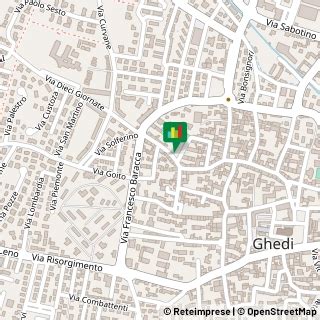 mappa localizzazione via Matteotti Ghedi