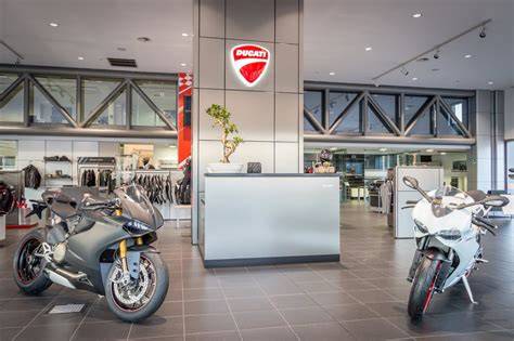 layout showroom Ducati Roma