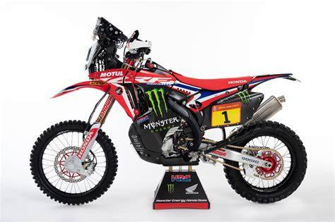 grafica Monster Energy su CRF 450