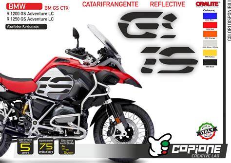 adesivi per BMW GS su serbatoio e cerchi
