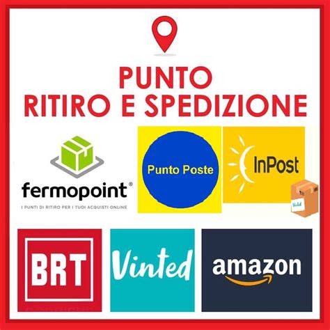 punti di ritiro BRT e InPost