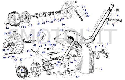 Schema forcella anteriore Burgman 125
