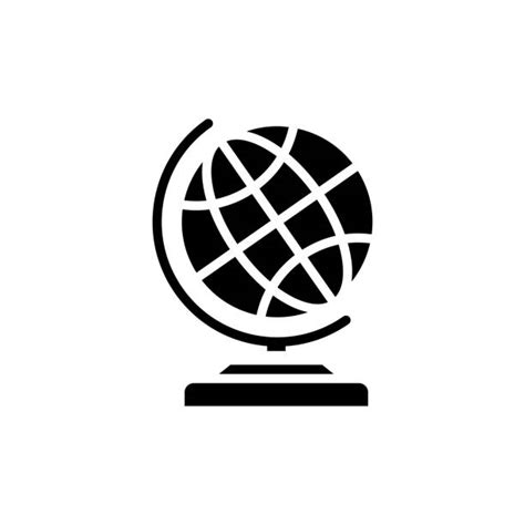 Icona di un mappamondo con simboli di connessione