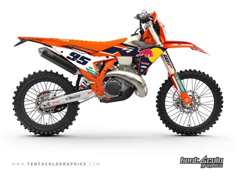kit grafico KTM EXC 1998-2003 (predesign predimensionato)