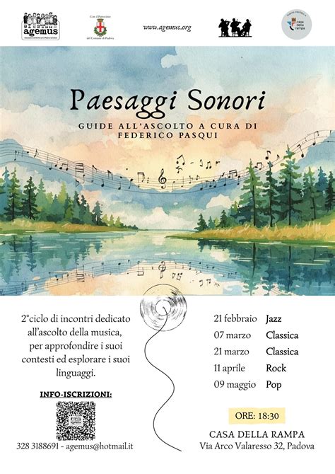 mappa paesaggi sonori
