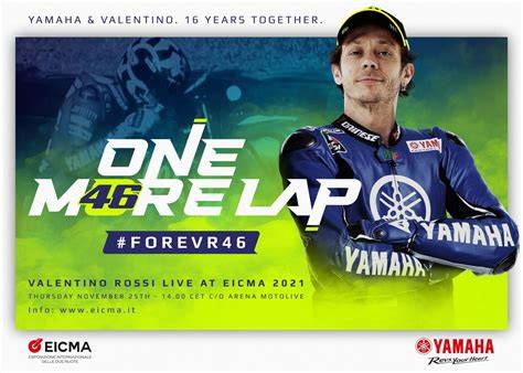 One More Lap: Rossi a EICMA 2021