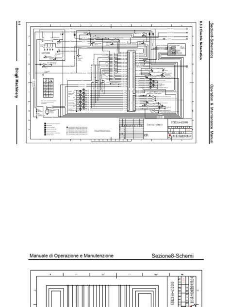schema cablaggio e posizioni filtro area sinistra