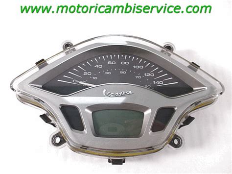 Schema di smontaggio quadro strumenti Vespa LX 125