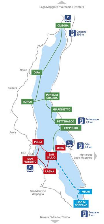 mappa aree incidenti lago d’Orta