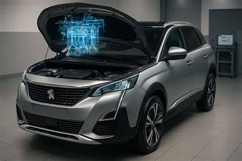 Grafico flusso diagnostico motore Peugeot 3008