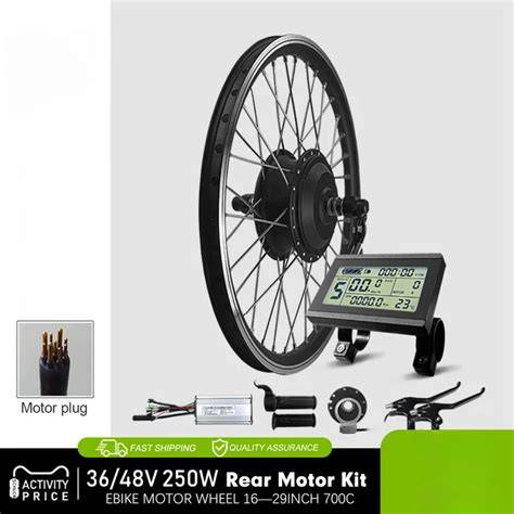 kit conversione e-bike ruota motorizzata mozzo