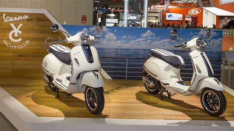 grafica allestimenti Vespa Yacht Club