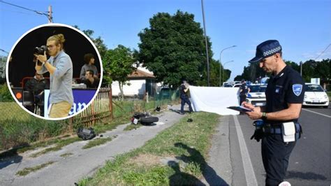 impatto di una moto con un palo della luce