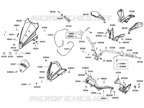 grafico catalogo ricambi kymco super 9 sport