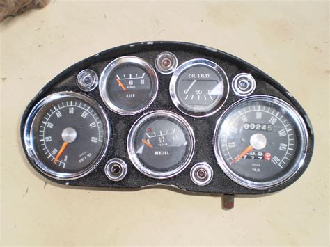 Cruscotto d'epoca con contachilometri MotoMeter