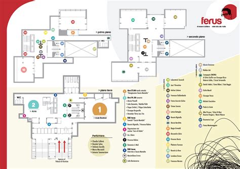 Mappa del percorso all'interno del Doraemon Museum