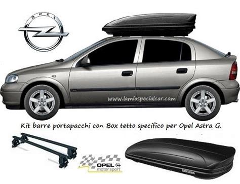 Box da tetto su Opel Astra