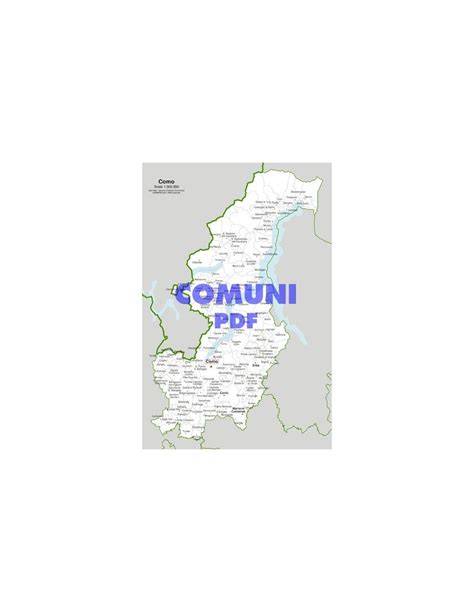 mappa storica della provincia di Como e dintorni