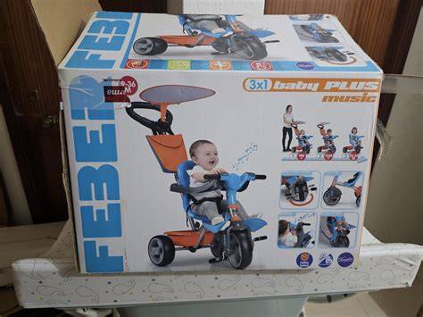 Immagine triciclo evolutivo FEBER Baby Plus Music