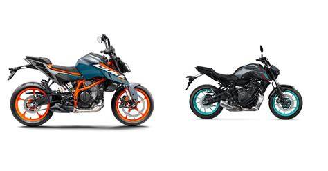 Test su strada KTM vs Yamaha