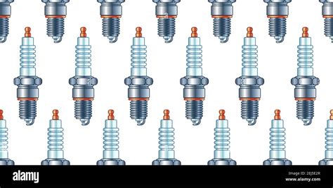 Schema di una candela di accensione