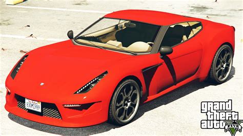 Una Grotti Carbonizzare rossa parcheggiata lungo una strada ispirata a Ocean Drive.