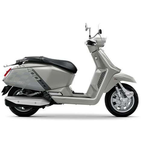 Dettaglio della sella e delle finiture della Lambretta X300 GT