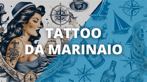 Collage di simboli marinareschi tatuati