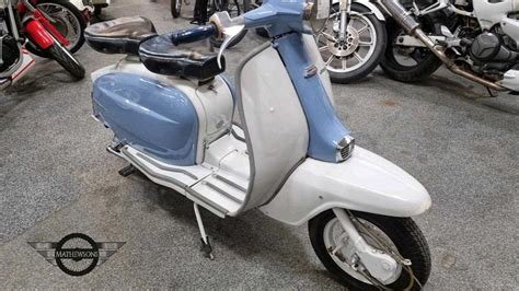 Lambretta 150 LI con carrozzeria smontata