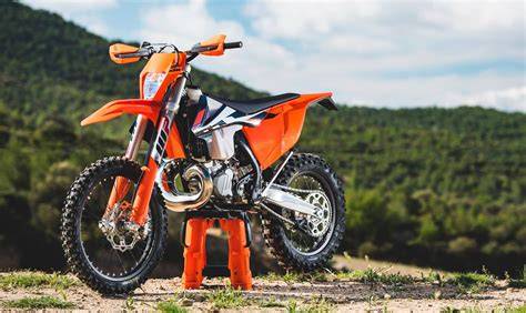 KTM enduro 250 2017 grafico peso