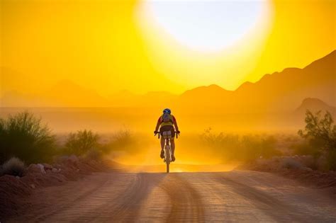 ciclista solitario di notte
