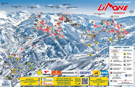 mappa storica Limone Piemonte itinerari