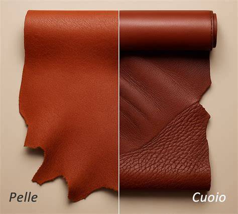 Immagine confronto giacche pelle vs tessuto ventilato