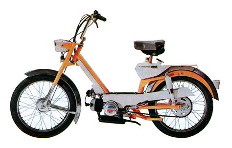 Un esempio di ciclomotore Benelli degli anni '90