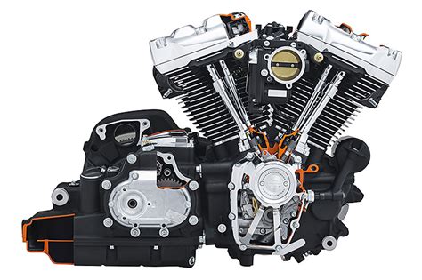 Dettaglio del motore Milwaukee-Eight 107