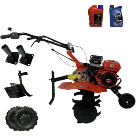 motozappa elementi e accessori tipici
