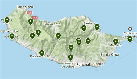 mappa Madeira marker località acquisto moto