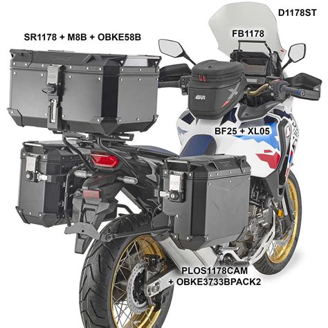 Givi PL ONE-FIT side racks for Africa Twin 1100