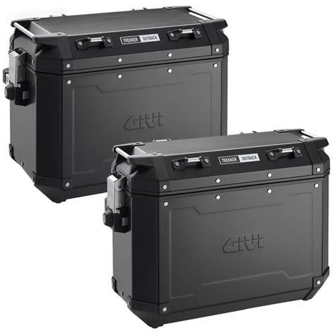 Givi Trekker Outback side cases with Monokey Cam-Side system