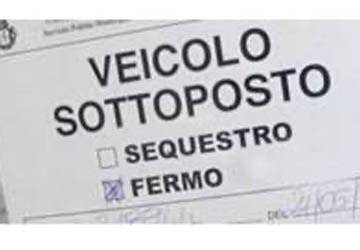 Motivi e procedure di fermo e sequestro: infografica