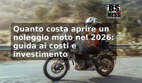 grafico comparativo costi noleggio Moto Morini