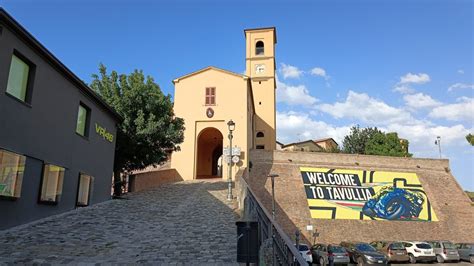 Scorcio del borgo di Tavullia