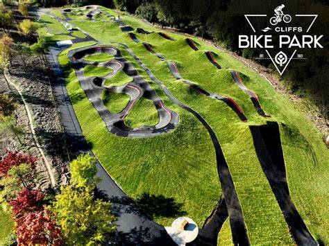 Immagine di un bike park flow